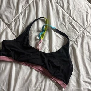 Mesh sports bra